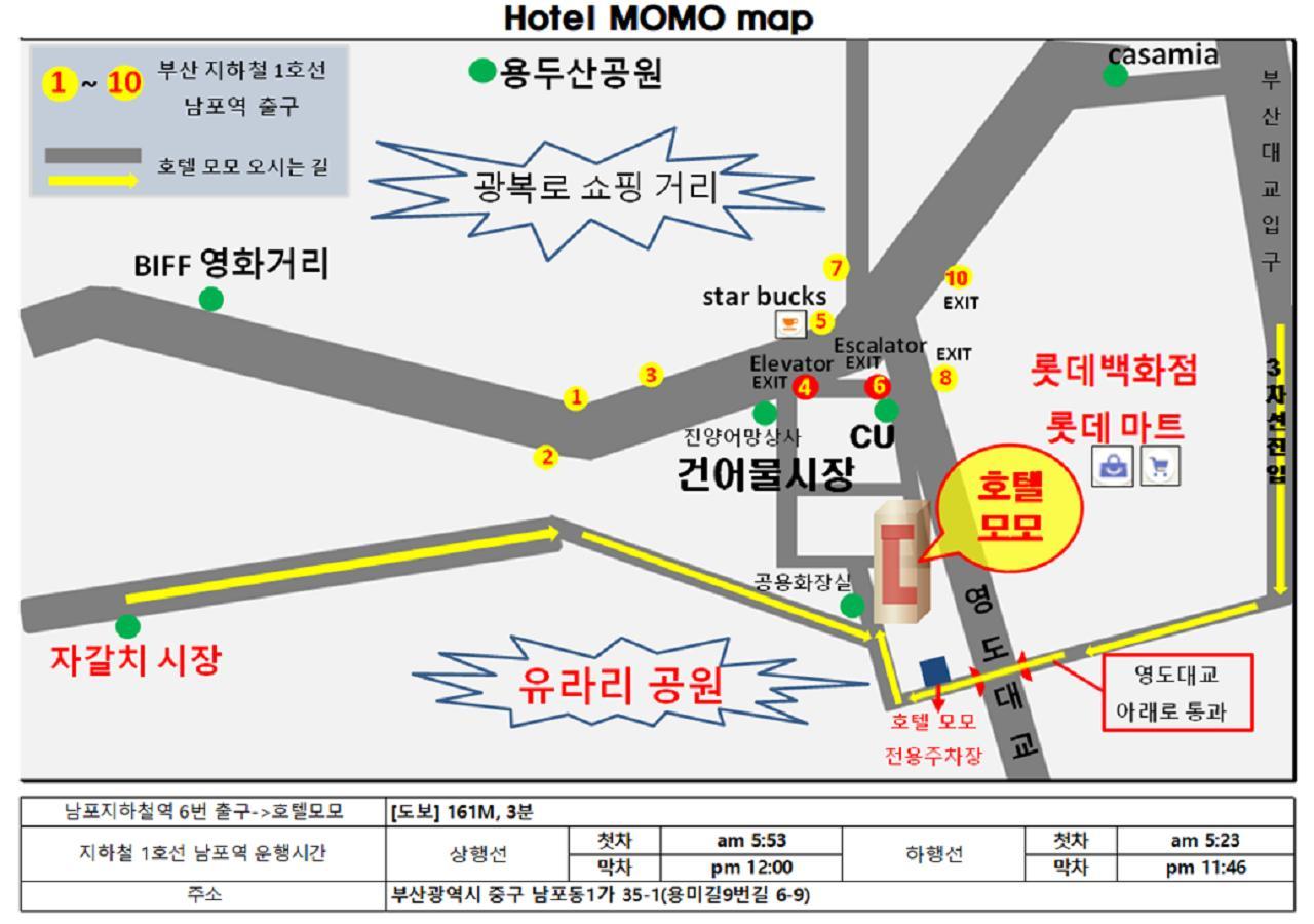 Hotel Momo Busan Exteriör bild